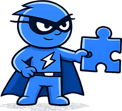 Mr SnapDOM holding a plugin